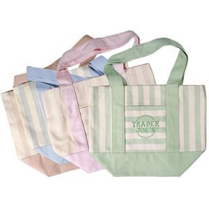 🔥LIMITED EDITION Trader Joe’s Summer tote bags- tan